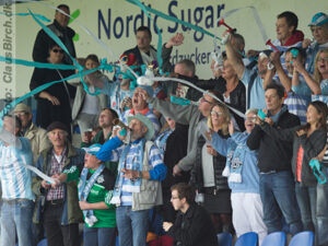 FODBOLD: under kampen i 2. Division Øst mellem Nykøbing FC og FC Helsingør den 28. september 2014 på Nykøbing Falster Stadion, Enelco Arena. Foto: Claus Birch